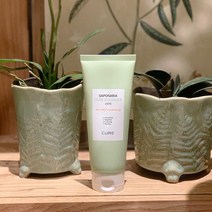 김정문알로에 큐어 알로에 사포나리아 클렌저 1975 150g 저자극 순한 폼클렌징