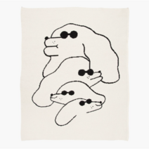 [슬로우다운 스튜디오] Dawgs Mini Blanket 북유럽 감성 블랭킷