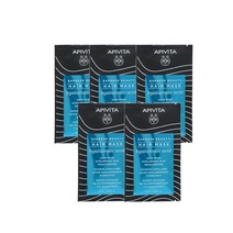 아피비타 모이스처라이징 헤어 마스크 20ml Apivita Masque Capillaire Hydratant, 5팩