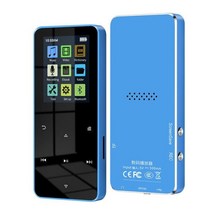 MP3 플레이어 new1.8 인치 금속 터치 mp4 음악 블루투스 4.2 지원 카드 fm 알람 시계 보수계 전자 책 내장 스피커 포함, 협력사, 32GB, 03_32GB