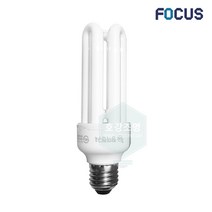 장미전구 삼파장램프 20W E26 주광색/전구색, 적색(빨간빛), 포커스삼파장EL20W