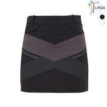 LPGA 여성 패턴 배색 포인트 큐롯 L183CU506P