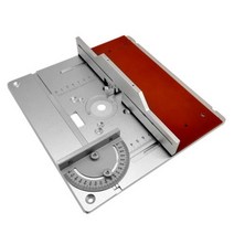 톱다이 작업대 작업다이 테이블쏘 목공작업대 탁상그라인더 원형톱가이드 알루미늄 라우터 테이블 삽입 플레이트 전기 목재 밀링 플립 보드 미터 게이지 가이드 톱 목공, Set A, Set A