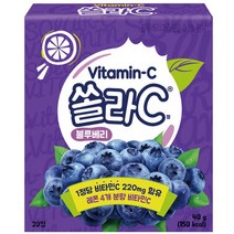 쏠라-C 블루베리맛 40g, 단품, 단품