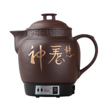 전기 대용량약탕기 18L 건강원 한의원 한방차, 6L 업그레이드 2단 자색항아리 600W