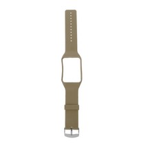 Samsung Galaxy Gears SM-R750 스마트 시계 용 실리콘 손목 밴드 스트랩 교체, 커피