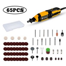 줄눈제거기 전동줄눈제거기 타일 줄눈제거기공구 욕실타일 화장실줄눈제거기 줄눈공구 소형조각기 다이나믹 에어쿠션 데코 DKRT200J01 220V 가변 속도 전기 드릴 미니 그라인더 로, Dkrt135st1-65pcs Eu