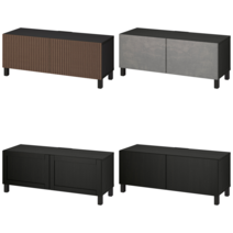 이케아 TV장식장 BESTA 베스토 TV장식장+도어 120x42x48 cm