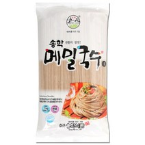 송학 메밀국수 1kg 건면, 단품, 단품