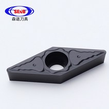 SENO-범용 CNC 선반 공구 인서트 1 개 가공 플레이트 VCMT160408 카바이드 커터 밀링 VCMT160404, [04] VBMT160408, [01] SK8010(cast iron)
