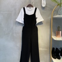 씨샵인더룸 / 픽션 뷔스티에 오버롤 포켓 멜빵 점프수트 2color