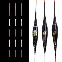 수광산업 고성능 LED 민물 수제 전자찌 야간 낚시 찌, (EF-27) 3번 블랙 42cm