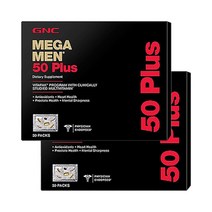 지앤씨 메가맨 50 플러스 비타팩 30팩 x2, 2개