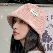 한국판 니트모자 추동 순색 벙거지 나들이 모자
