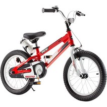 미국직구 BMX 자전거 묘기 Royalbaby 프리스타일 프리미엄 키즈 12/14/16/18인치 어린이용 용 3-9세 여러 색상, [01] 훈련용 바퀴가 있는 14인치, [01] 검은색