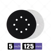 타이니폴리셔 플렉스픽시 미니폴리셔 광택기 연마 도구용 샌딩 디스크 후크 및 루프 소프트 스폰지 쿠션, 05 5inch 125mm 8 holes_01 1PCS