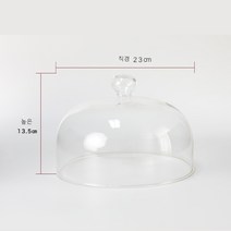 JINGHENG 전자레인지용기 전자레인지 따뜻한요리 전용덮개 가열 기름튐방지 내고온 가정용 유리덮개 디저트 덮밥 채소보장신선 두껑, T04-A83-직경 23cm