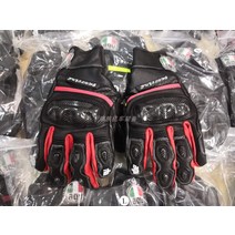 다이네즈 4STROKE D1 오토바이 숏 장갑 롱장갑 바이크, AGV 레드, 1개