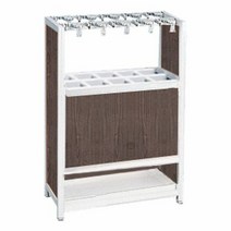 우산거치대 업소용 우산꽂이 우산 거치대 보관함 월넛 키형 40구, 상세페이지 참조