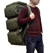 [KT알파쇼핑]DM 더플백 카키 90L 대용량 생존배낭 전술백팩, 상세 참조