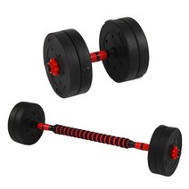 PVC 조립식 아령 무게조절 덤벨 조립 덤바벨 세트, 11KG 세트