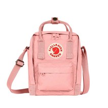 Fjallraven 피엘라벤 Kanken 슬링 크로스바디 숄더백 일상 사용 및 여행용 핑크