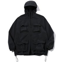 CPGN STUDIO 4 POCKET 윈드 브레이커 챠콜 PGN15AQ 302164