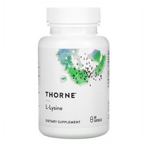 Thorne Research Lysine 라이신 60캡슐 1개, 3개