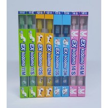 코도모칫솔(0-12세) 1개 11S 11M 12S 12M 13S 13M 14S 14M, 14(마무리닦기용 0~6세), M(보통), 랜덤