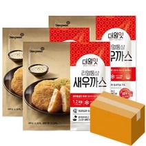 동원 리얼통살새우까스1.2kg 새우가스 2봉 3봉 4봉, 총 2봉