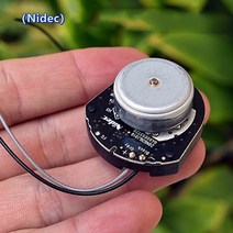 일본 Nidec 24mm 브러시리스 CCW 모터 DC 6V-12V 12000RPM 고속 희토류 강력한 마그네틱 드라이버 보드 대형 토크 니덱