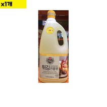 튀김전용 콩식용유 백설 1.8리터, 1