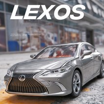1:24 모형 피규어 렉서스 ES300 고급 세단 합금 자동차, 화이트