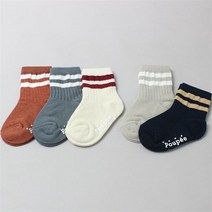 주크 D심플라인 중목 5켤레 아기양말 신생아양말 유아양말 유아동 양말세트 남아양말 여아양말