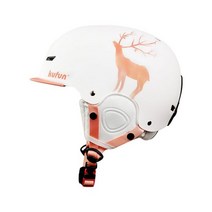 스키 헬멧 스노우 보드 초경량 Kufun 겨울 스포츠 사이클링 남성 여성 어린이 키즈 따, 01 S(50-54CM), 06 deer