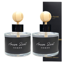 아마레센트 베이직 차량용 디퓨저 120ml x 2개입, 편백피톤치드, 2개