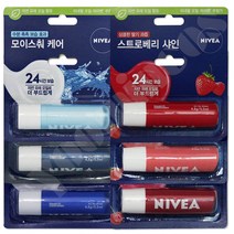 니베아 립케어 4.8g 립밤 6종, 체리 샤인 립밤