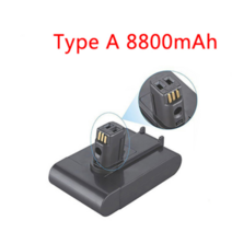 청소기배터리 다이슨 DC35 DC45 용 22.2V 8800mAh 타입 A/B 리튬 이온 진공 배터리 Nwe DC31 동물, 03 A 8800mAh, Atype 4000mAh 1개