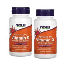 나우푸드 비타민 D2 에르고칼시페롤 1000 IU 120캡슐 2세트, 3개(13000원 할인)