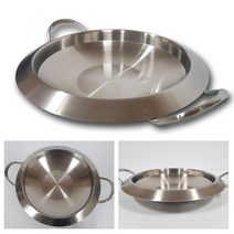 풍년주방 삼중 부대냄비 5종 (인덕션 언더렌지 사용가능) 스텐냄비 삼중냄비 찌개냄비, 1개, 냄비(24cm)+뚜껑(24cm)