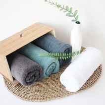 송월타월 항균무지40 호텔수건 30수 150g 답례품, 색상:진하늘