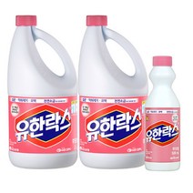 유한락스 후로랄 2L X2개+500ml 증정용, 1개