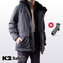 K2 세이프티 겨울자켓 3IN1 패딩 자켓 이너포함   아이더양말