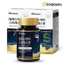로니웰 릴렉스케어 스트레스엔, 48g, 2개