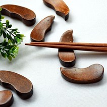 수저받침대 100pcs 621cm 나무 젓가락 나머지 고양이 홀더 일본 식기 프레임 ZA5578
