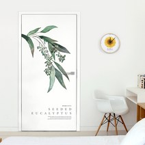 상상후 현관문 방문 리폼 포인트 도어 아파트 현관문 시트지 인테리어 필름 모음, 073_세렌디피티 씨드유칼립투스