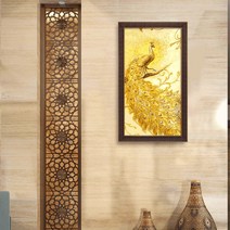 수재샵 보석십자수 황금공작 DIY 비즈십자수 큐빅 취미 3D 40x80cm