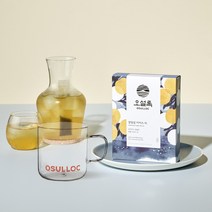 [본사직영]오설록 달빛섬 아이스티 20입+유리머그 키트, 4) 영귤섬 아이스티 20입+유리머그