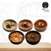윤택한식탁 수제 즉석국 담백 5종 세트, 단품