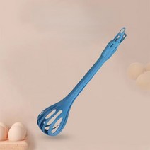 거품기 다기능 계란 우유 파스타 집게 식품 클립 믹서 수동 교반기 주방 크림 베이킹 도구 액세서리, [02] Yellow